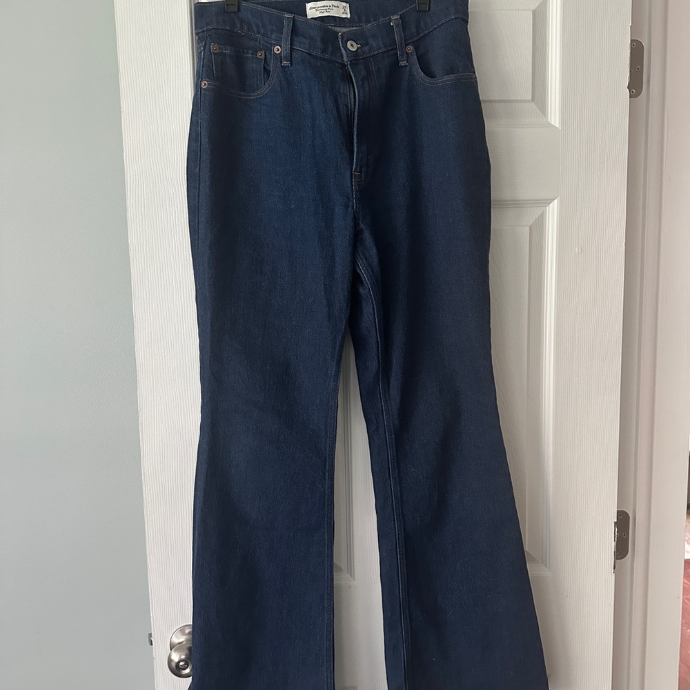 Abercrombie vintage flare high rise jeans